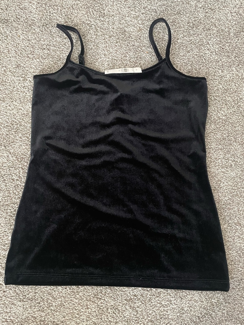 Ann Taylor Velvet Tank Top Sz XS